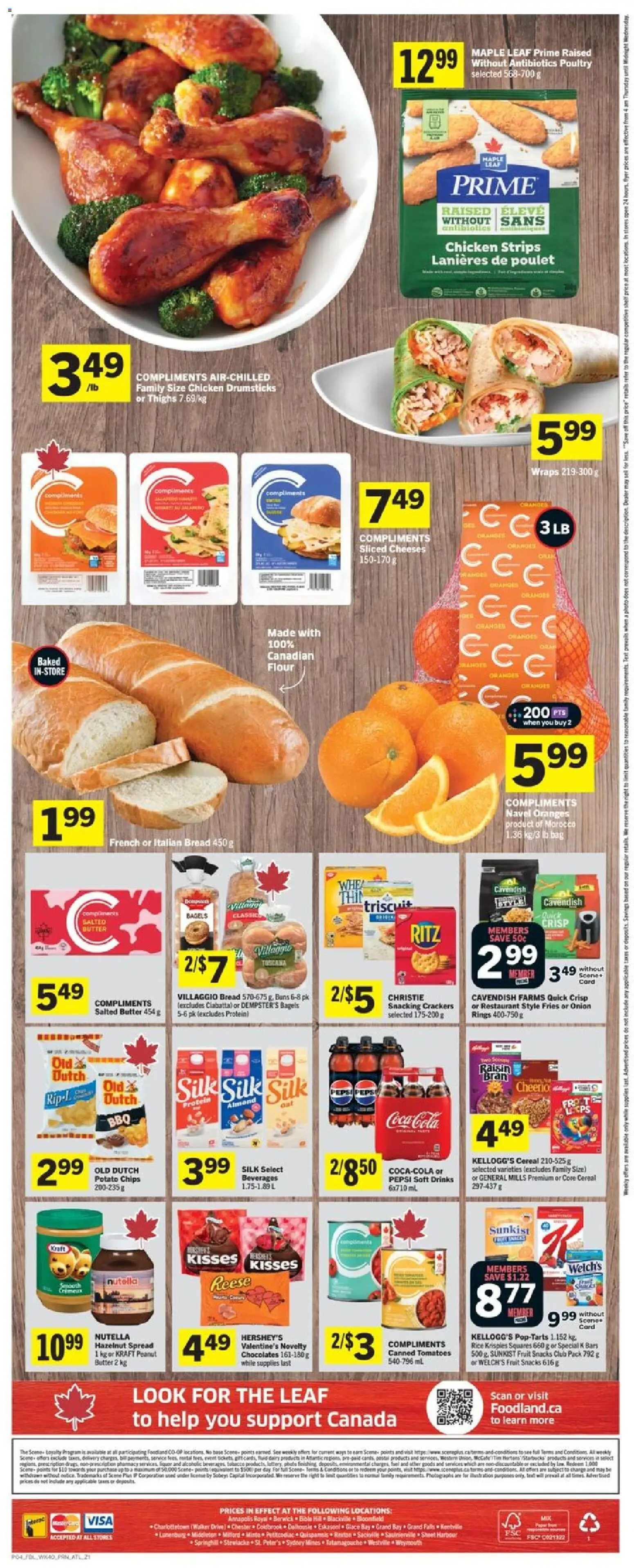Foodland flyer valid from 29.01.2026 | Page: 2 | Products: Rice, Butter, Bread, Tomatoes