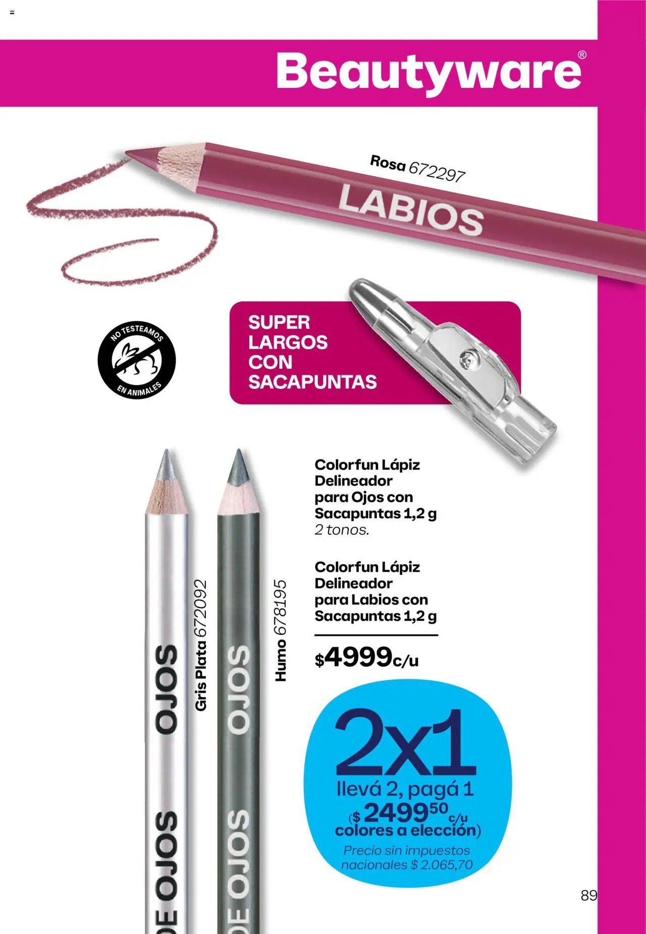 Tupperware - Campaña 16/2025 │ válido desde el 21.09.2025 | Página: 90 | Productos: Sacapuntas, Delineador