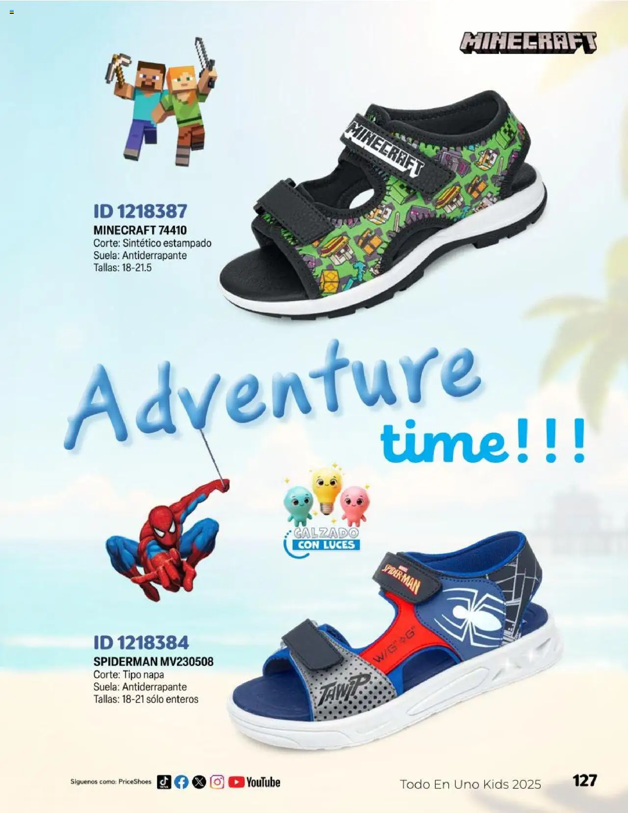 Nuevas ofertas de Price Shoes válidas en toda la República Mexicana desde el 23.04.2025. ¡Encuentra las mejores ofertas en Price Shoes catálogo Kids! | Página: 127