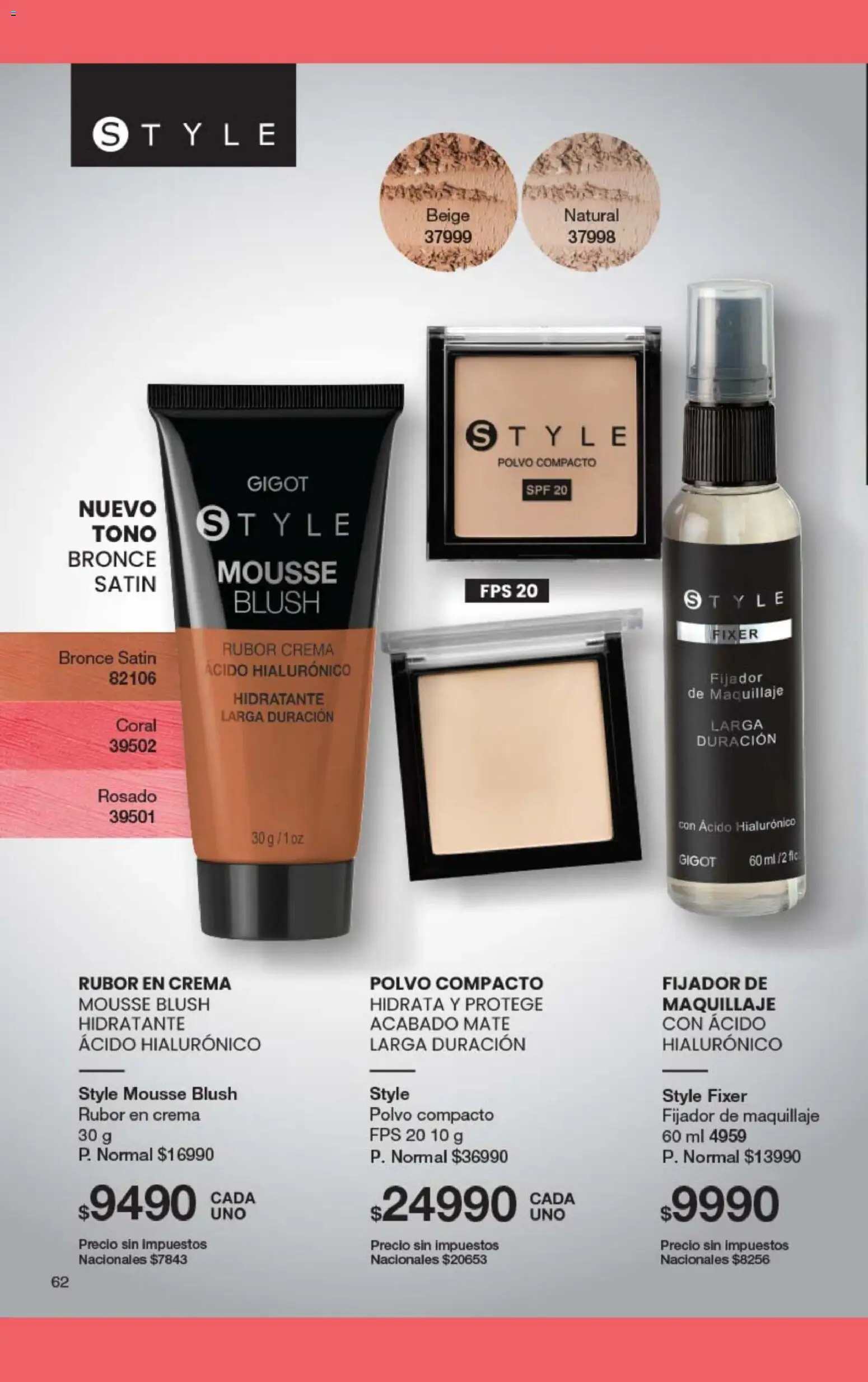 Gigot - CAMPAÑA 06 │ válido desde el 15.03.2026 | Página: 26 | Productos: Mate, Maquillaje, Fijador, Polvo compacto