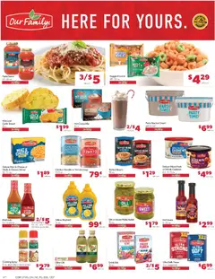 Preview of Family Fare weekly ads valid from 07.12.2025 | Page: 15 | Products: Bread, Pasta, Salt, Garlic