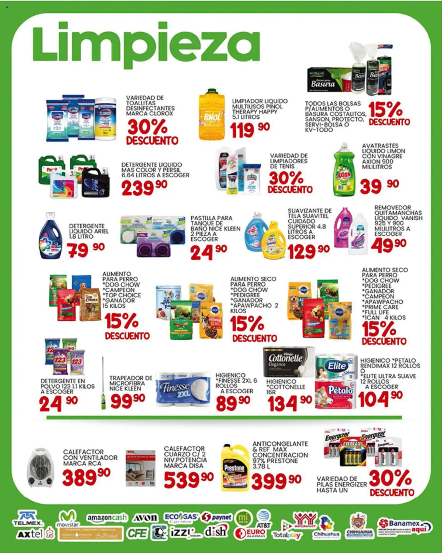 Nuevas ofertas de Alsuper válidas en toda la República Mexicana desde el 06.01.2026. ¡Encuentra las mejores ofertas en Alsuper folleto Chihuahua Capital! | Página: 5 | Productos: Detergente, Ventilador, Limpiador, Trapeador