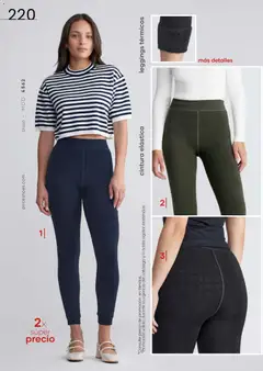 Vista previa de Price Shoes catálogo Cierre De Temporada , nuevo folleto de la tienda, válido en México a partir del 27.11.2025 | Página: 220 | Productos: Blusa, Leggings