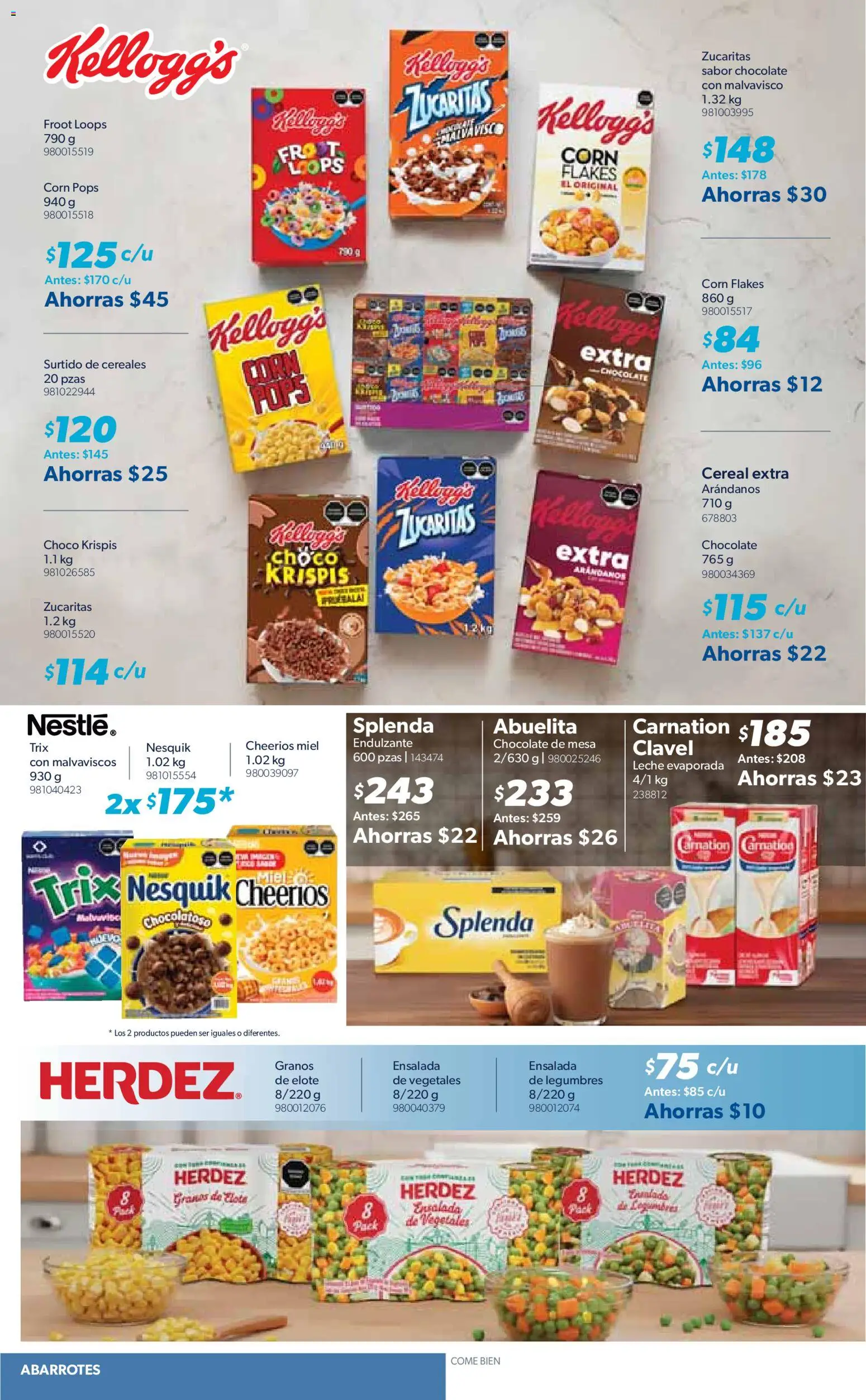 Nuevas ofertas de Sam's Club válidas en toda la República Mexicana desde el 03.02.2026. ¡Encuentra las mejores ofertas en Sam's Club catálogo! | Página: 28