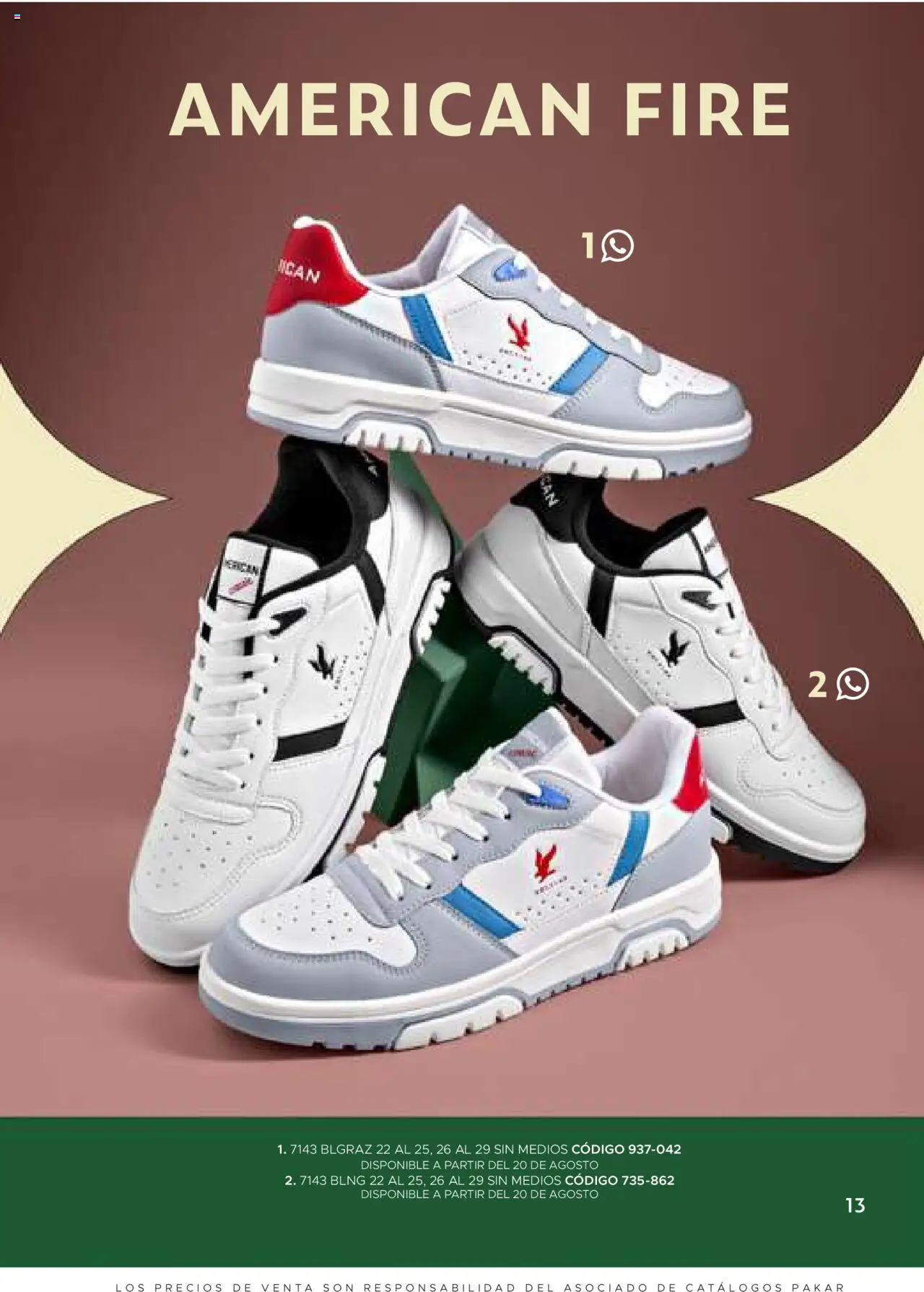 Nuevas ofertas de SC Pakar válidas en toda la República Mexicana desde el 24.07.2025. ¡Encuentra las mejores ofertas en SC Pakar - Catálogo Hombre otoño / invierno! | Página: 13