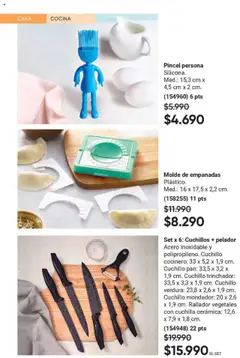 Catálogo AVON Fashion & Home │ válido desde el 15.05.2025 | Página: 31 | Productos: Cuchillo, Molde, Pan, Pincel