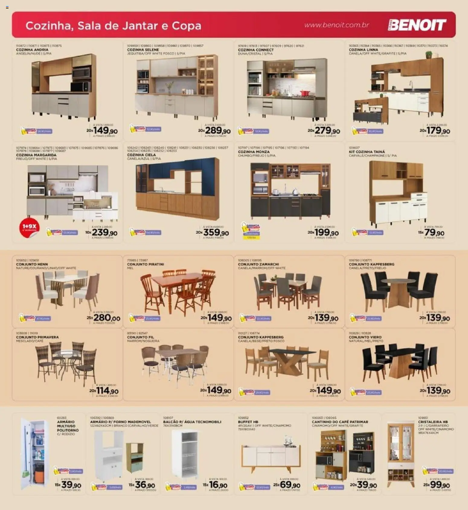 Benoit Folheto - válido de 01.02.2026 | Página: 9 | Produtos: Forno, Cristaleira, Copa, Aveia