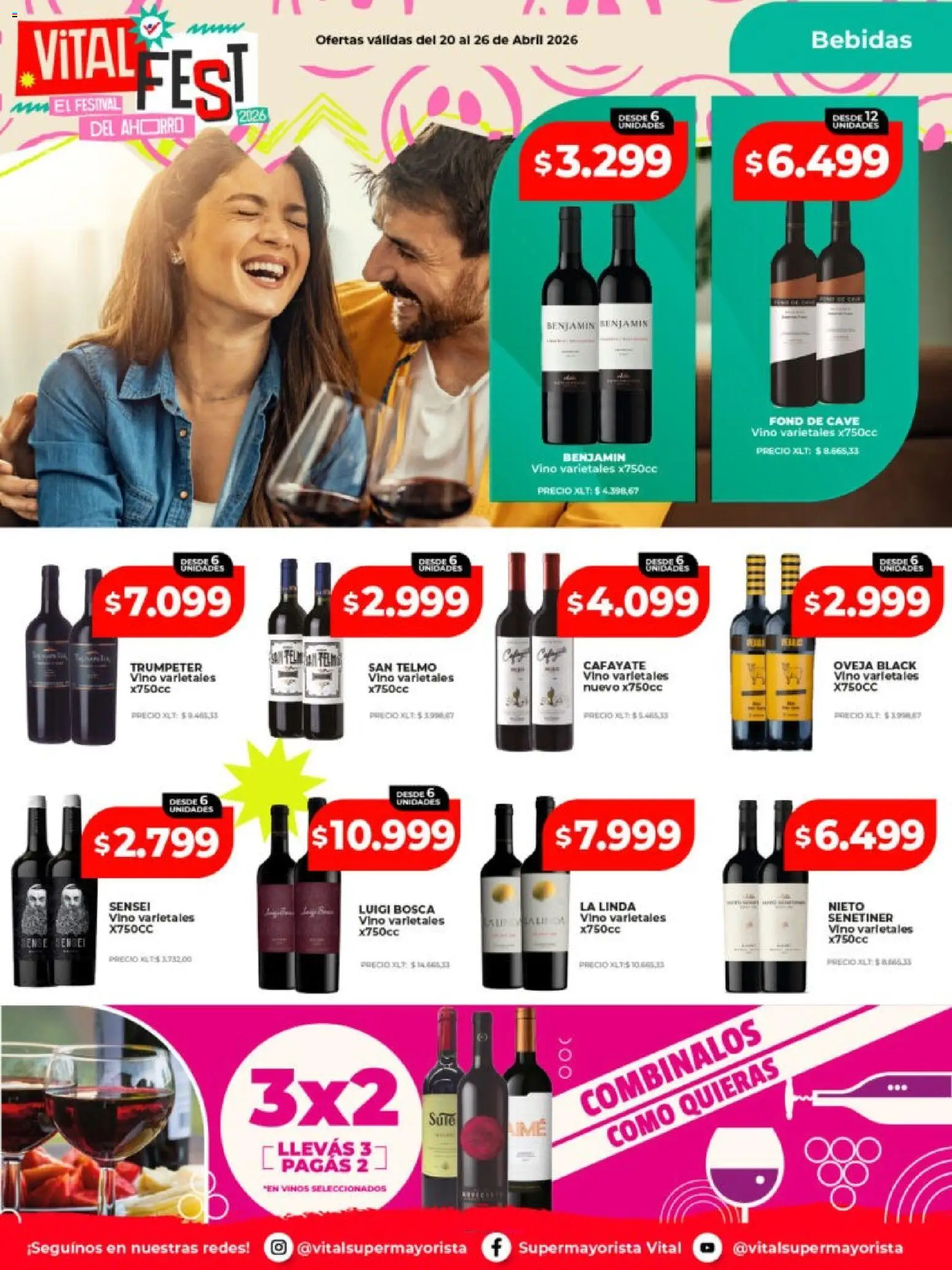 Vital - Ofertas │ válido desde el 20.04.2026 | Página: 22 | Productos: Vino