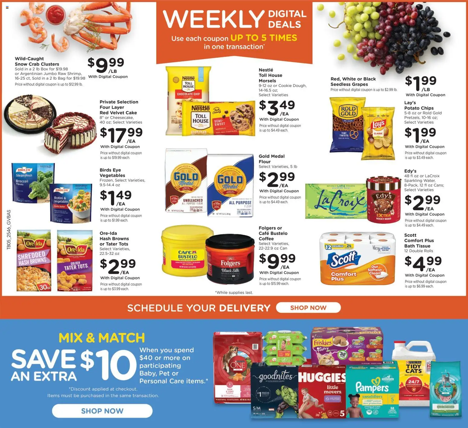 Kroger Ad - valid from 17.12.2025 | Page: 2 | Products: Box, Coat, Lime, Poultry