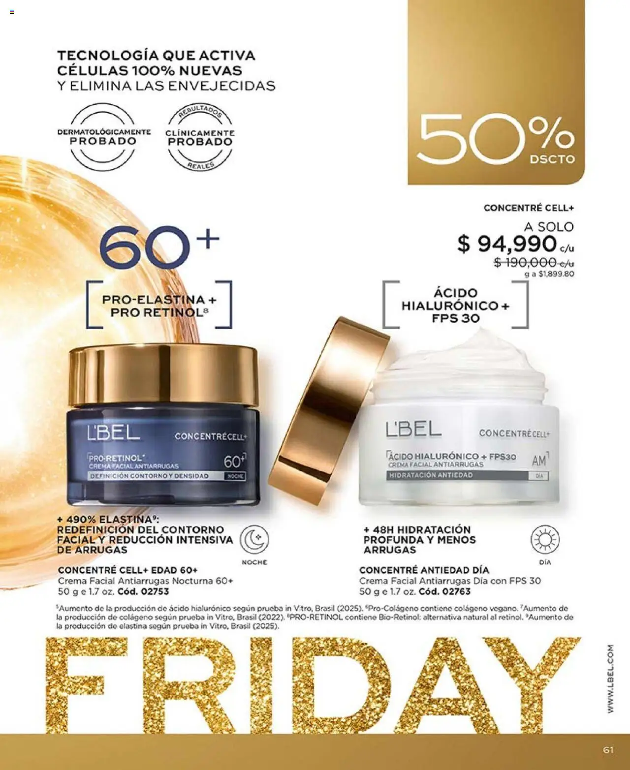 L'Bel revista - valida desde el 14.10.2025 | Página: 61 | Productos: Crema, Contorno