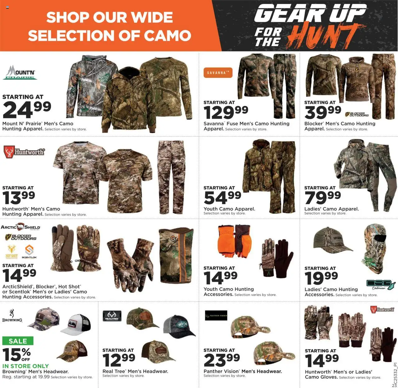 Mills Fleet Farm Gear Up For the Hunt - valid from 14.08.2025 | Page: 23