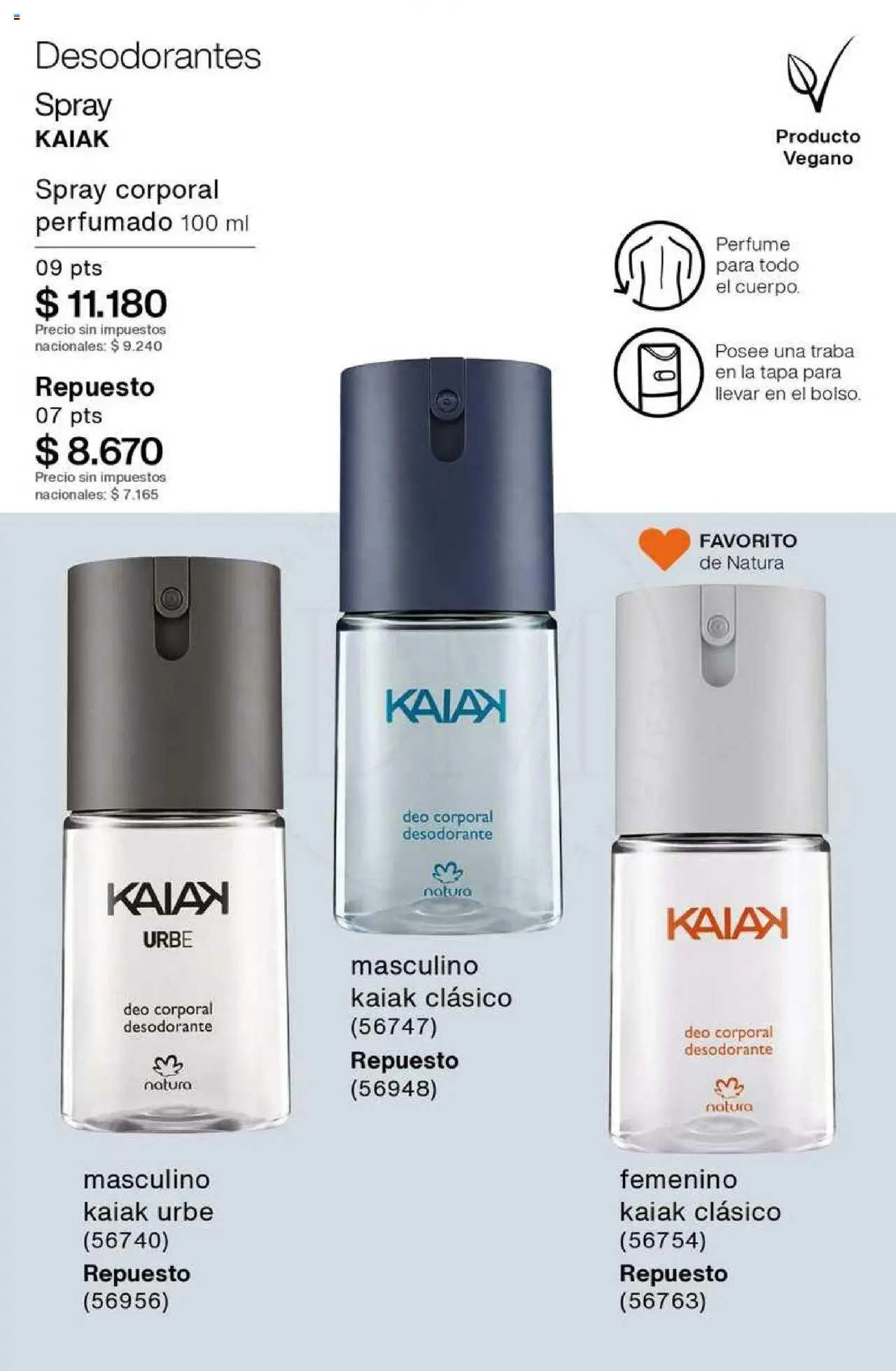 Catálogo Natura Ciclo 8 │ válido desde el 03.06.2025 | Página: 196 | Productos: Perfume, Desodorante