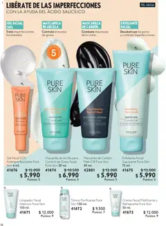 Oriflame catálogo válido desde el 25.10.2025 | Página: 70 | Productos: Exfoliante facial, Suavizante, Limpiador, Limpiador facial