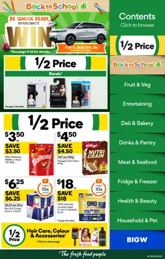 Preview of Weekly catalogue Woolworths 14/01 - valid from 14.01.2026 | Page: 2 | Products: Household, Seafood, Laundry, Bakery