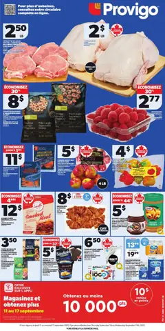 Preview of Provigo flyer / circulaire from shop Provigo valid from 11.09.2025