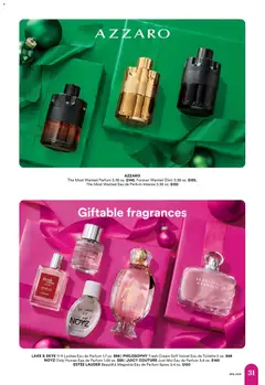 Preview of Ulta Beauty weekly ads valid from 08.12.2025 | Page: 31 | Products: Eau de toilette, Cream