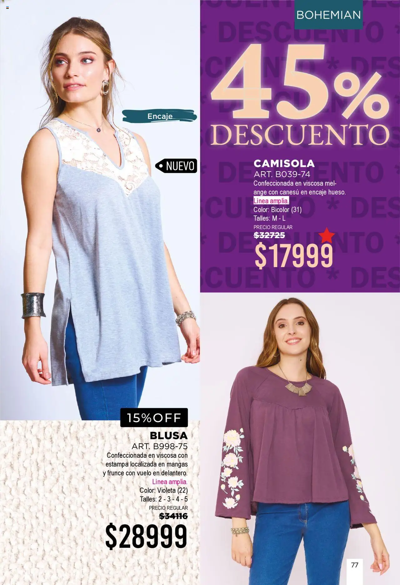 Juana Bonita catálogo │ válido desde el 07.05.2025 | Página: 77 | Productos: Blusa