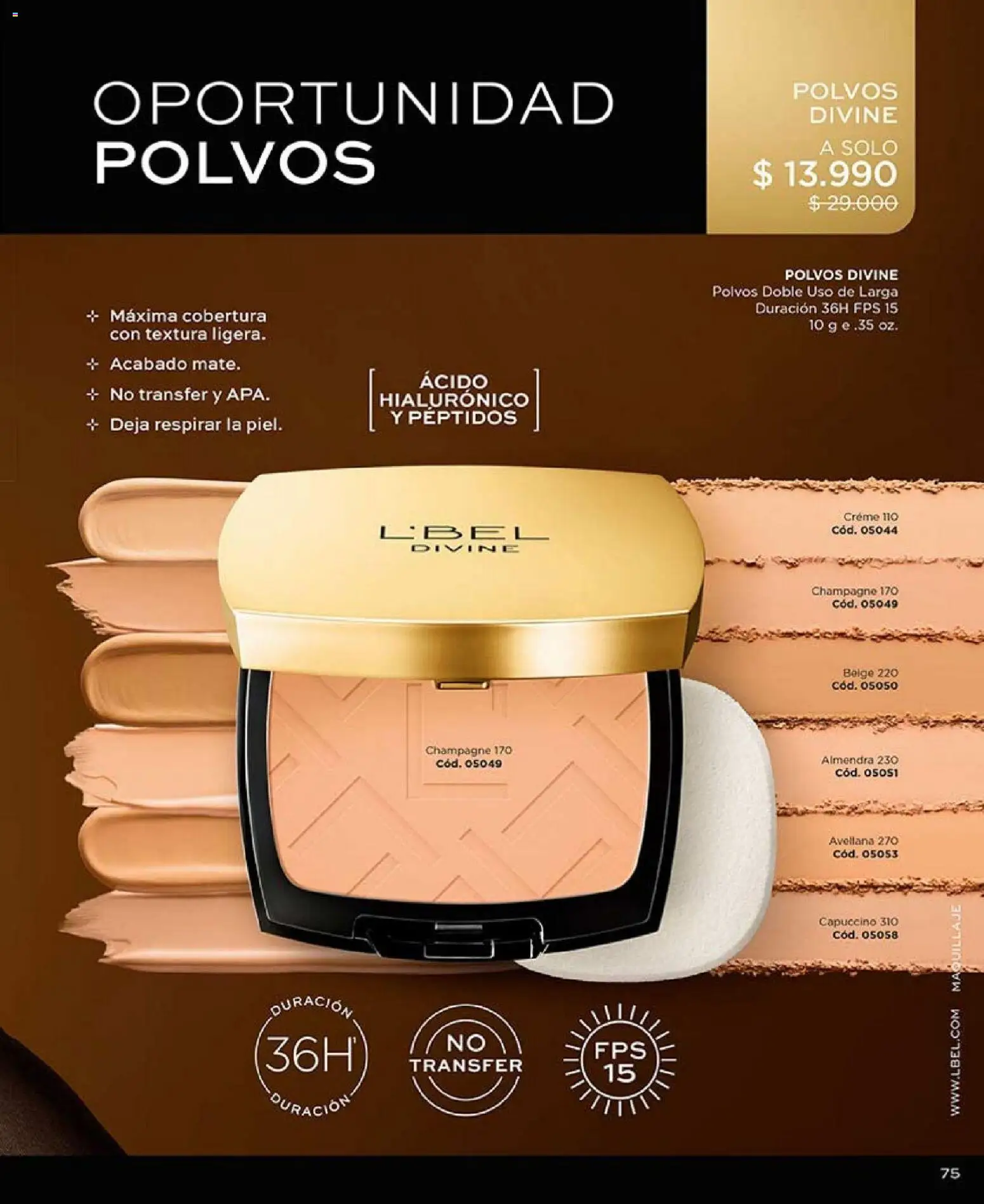 Catálogo L'Bel Campaña 3 │ válido desde el 01.02.2026 | Página: 74 | Productos: Almendra