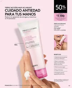 Catálogo Ésika Campaña 2 válido desde el 15.01.2026 | Página: 107 | Productos: Crema de manos, Aceite, Crema