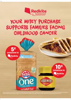 Preview of Coles October 2025 - valid from 06.10.2025 | Page: 48 | Products: Bread, Vegemite, Bag, Bakery