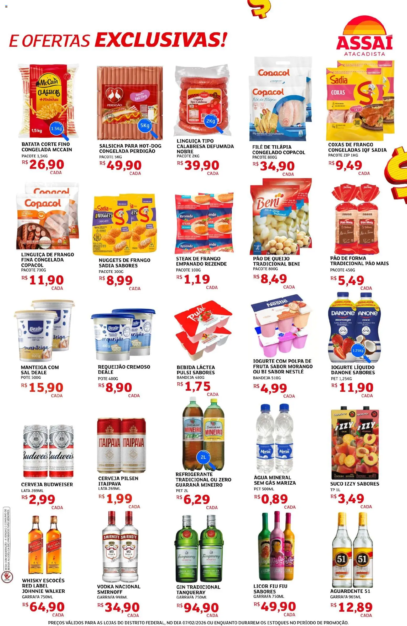 Assaí Atacadista Folheto - válido de 07.02.2026 | Página: 3