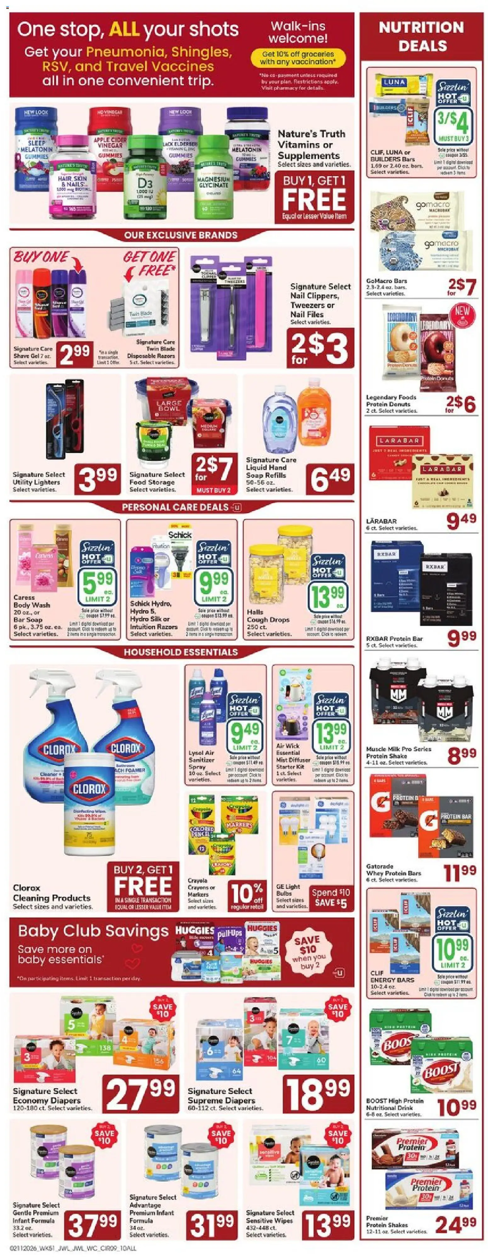 Jewel Osco Weekly Ad - valid from 11.02.2026 | Page: 9