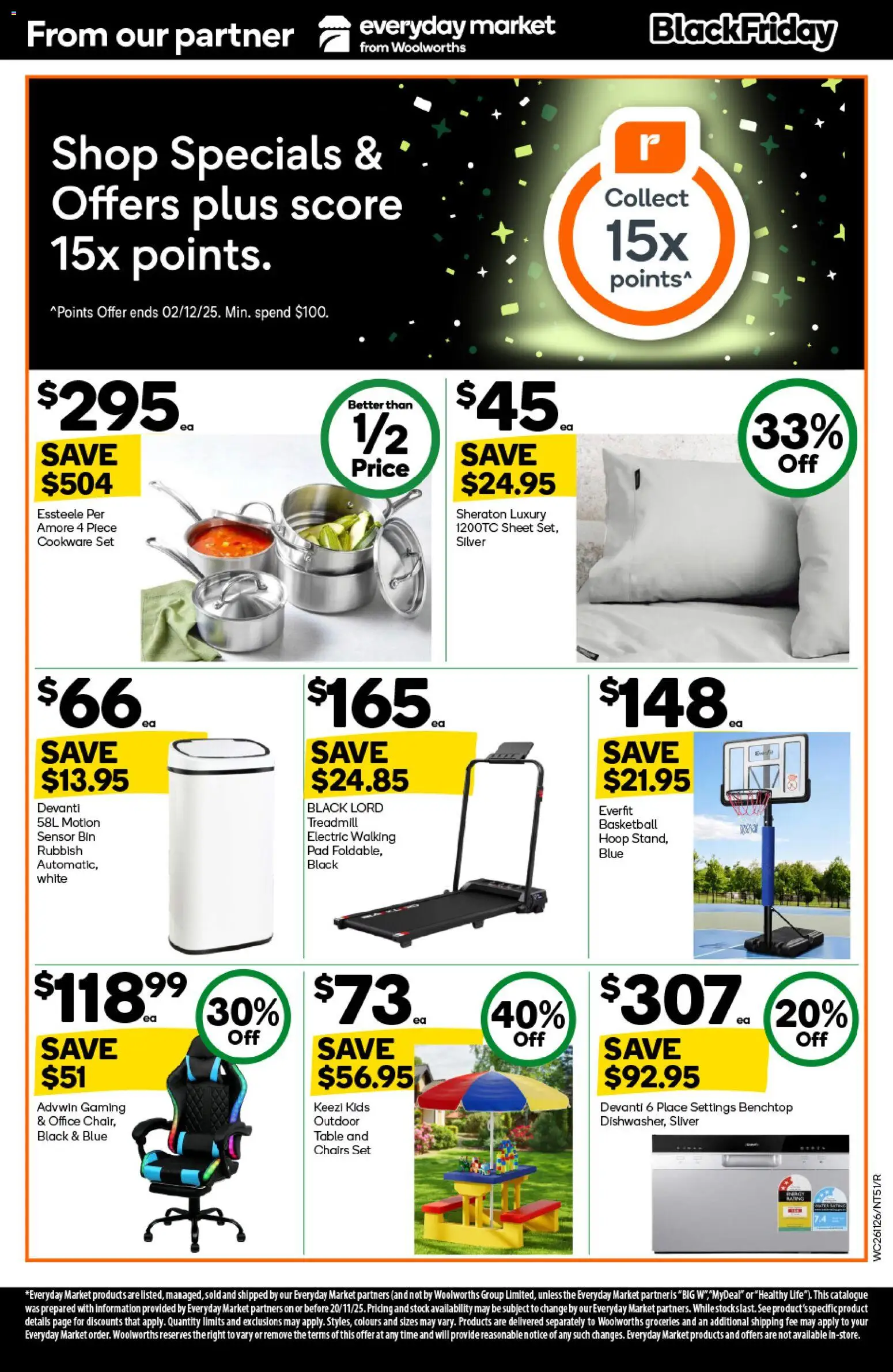 Woolworths catalogue - valid from 26.11.2025 | Page: 51 | Products: Basketball, Table, Cookware