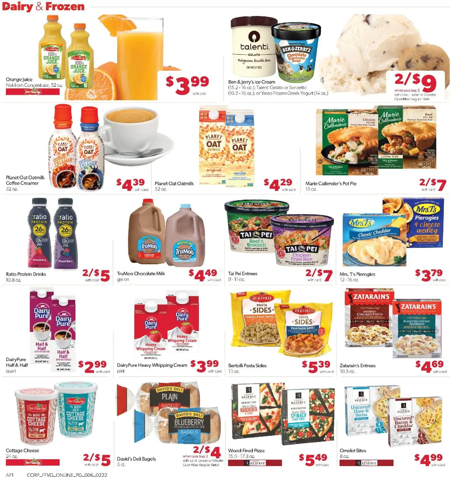 Family Fare Weekly Ad - MI - valid from 22.02.2026 | Page: 11 | Products: Yogurt, Chocolate, Vegetables, 2人掛けソファ