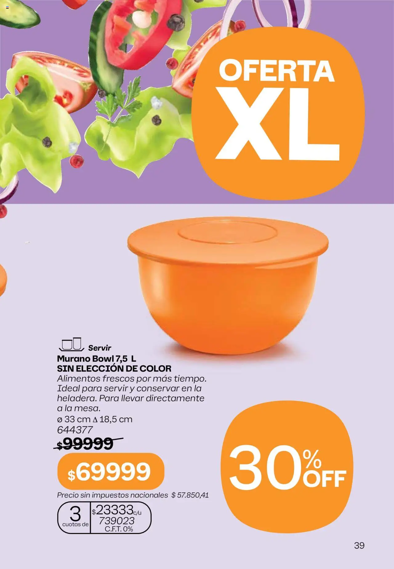Tupperware Folleto │ válido desde el 11.08.2025 | Página: 40 | Productos: Bowl