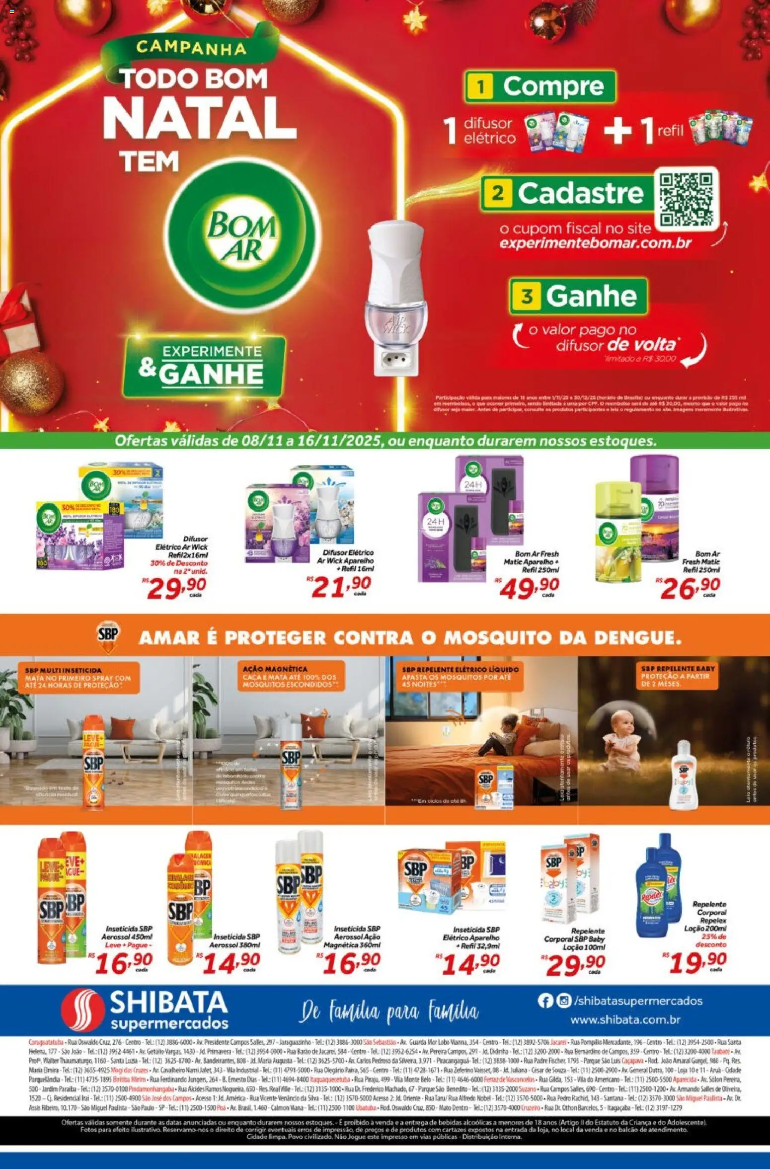 Shibata Folheto - válido de 06.11.2025 | Página: 2 | Produtos: Difusor, Repelente, Inseticida