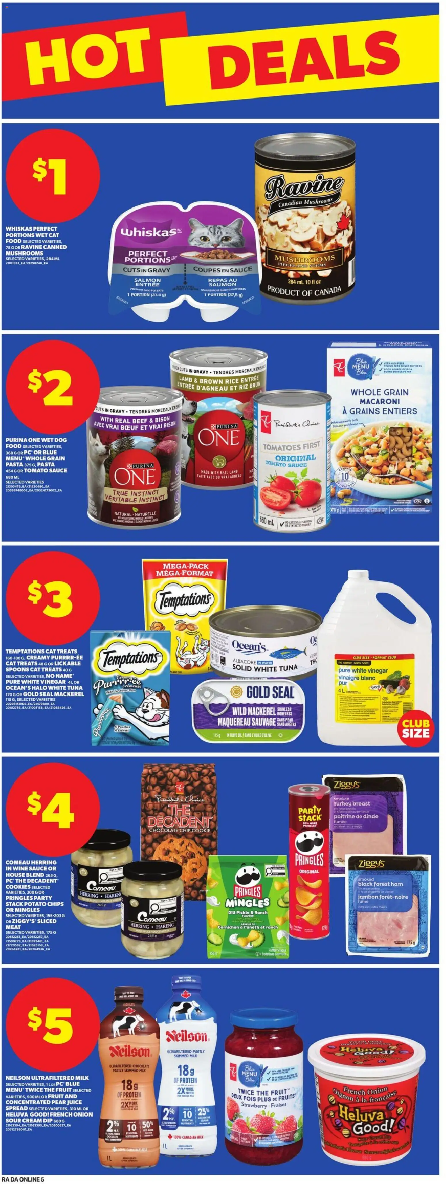 Atlantic Superstore flyer valid from 09.04.2026 | Page: 14 | Products: Rice, Beef, Oil, Juice