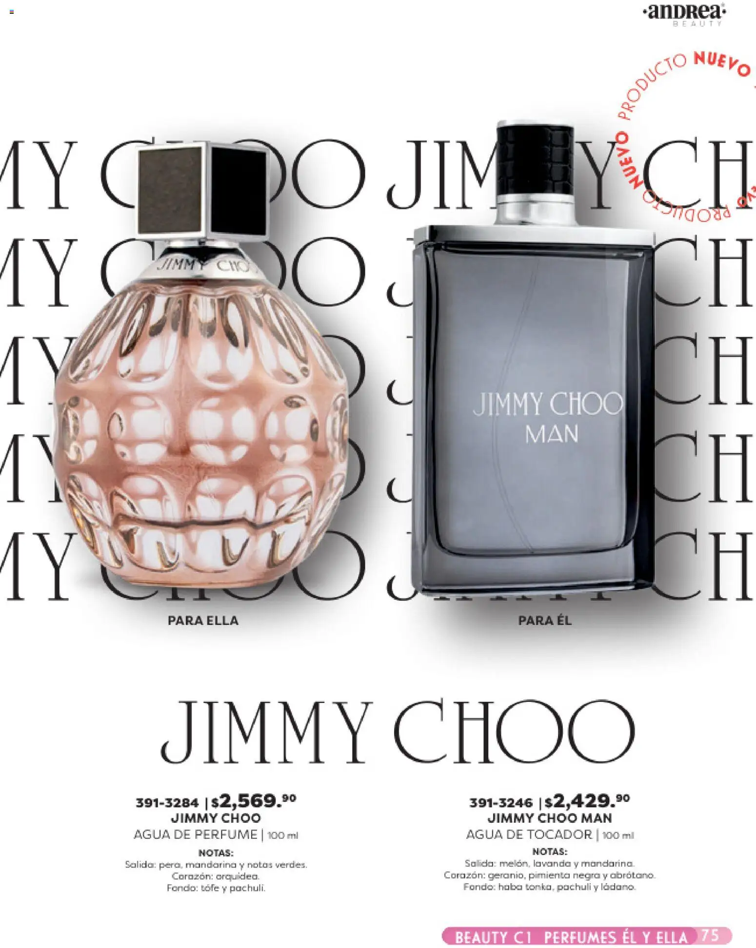Nuevas ofertas de Andrea válidas en toda la República Mexicana desde el 25.01.2026. ¡Encuentra las mejores ofertas en Andrea catálogo Beauty! | Página: 75 | Productos: Pimienta, Agua, Perfume