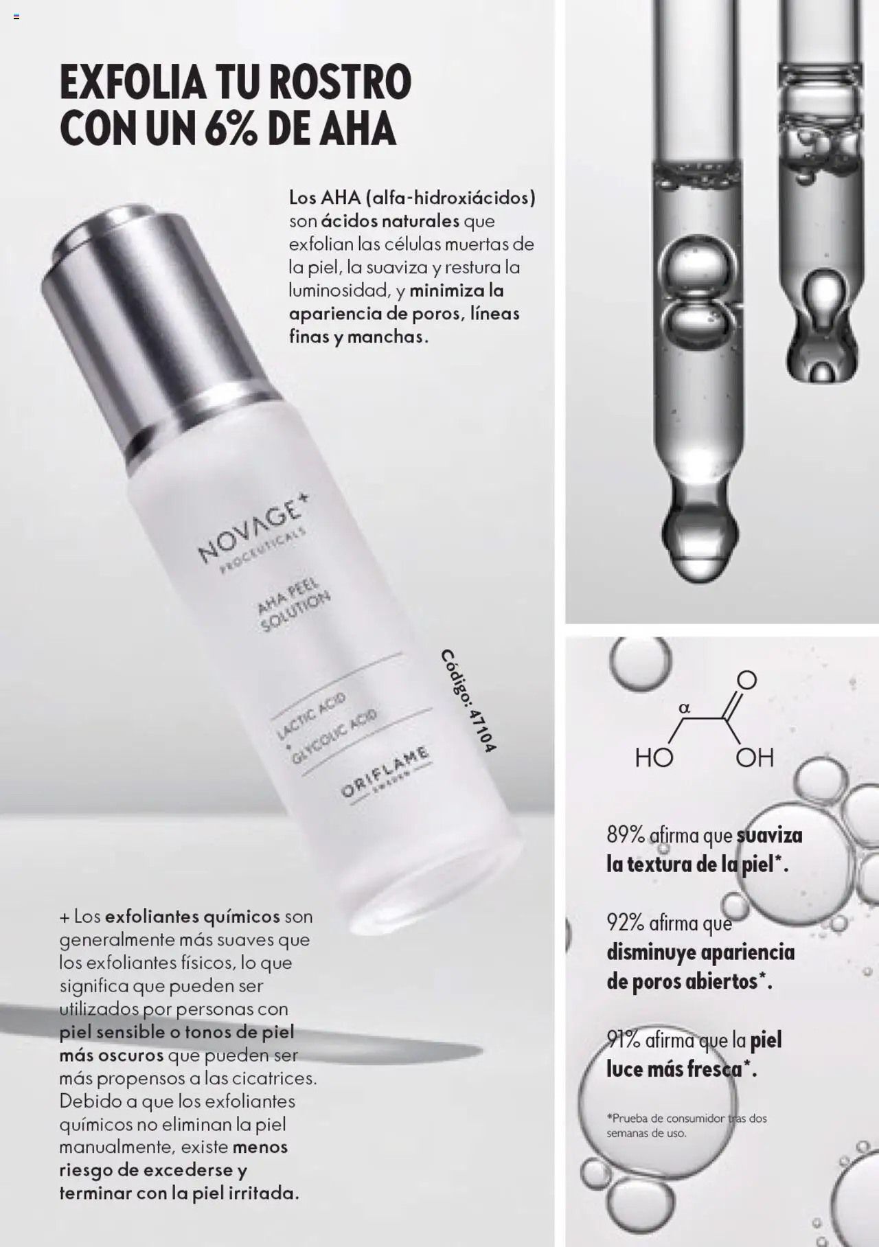 Nuevas ofertas de Oriflame válidas en toda la República Mexicana desde el 04.03.2025. ¡Encuentra las mejores ofertas en Oriflame campaña Novage 4 2025! | Página: 49