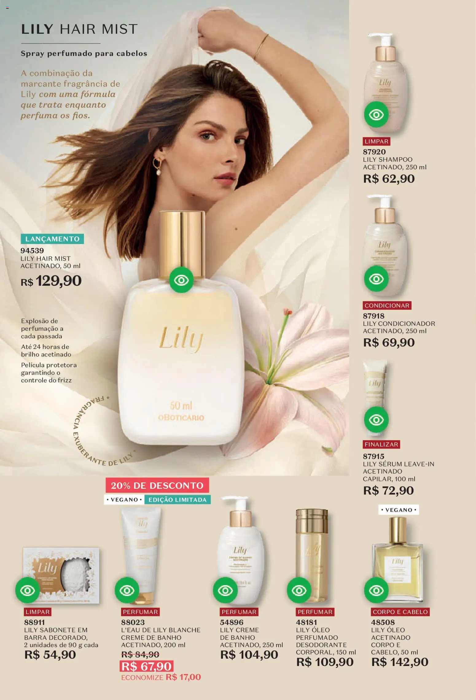 O Boticário Folheto - válido de 23.03.2026 | Página: 56 | Produtos: Shampoo, Condicionador, Óleo, Sabonete