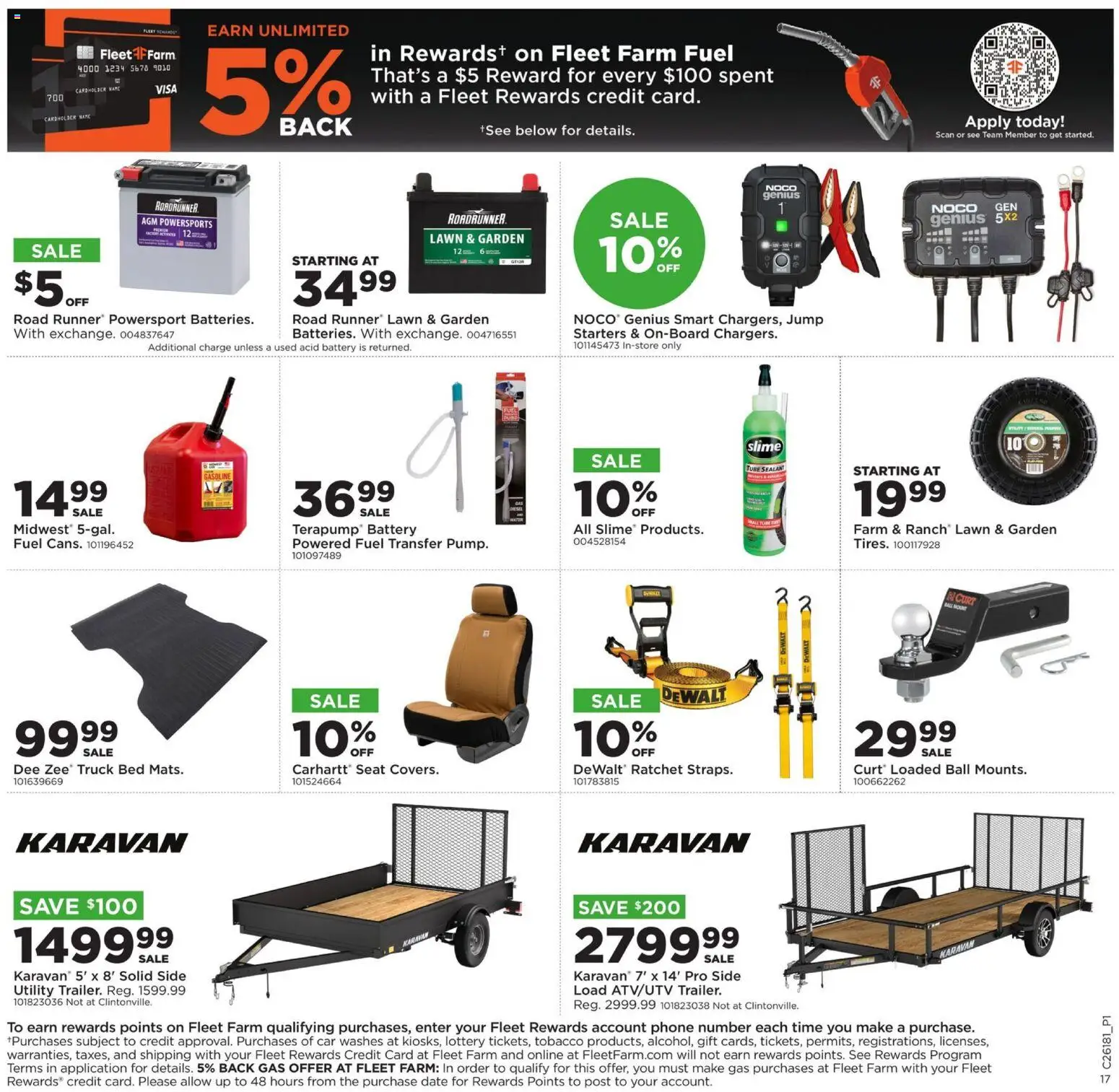 Mills Fleet Farm Weekly Ad - valid from 27.04.2026 | Page: 23 | Products: Bed, Battery, Date, Phone