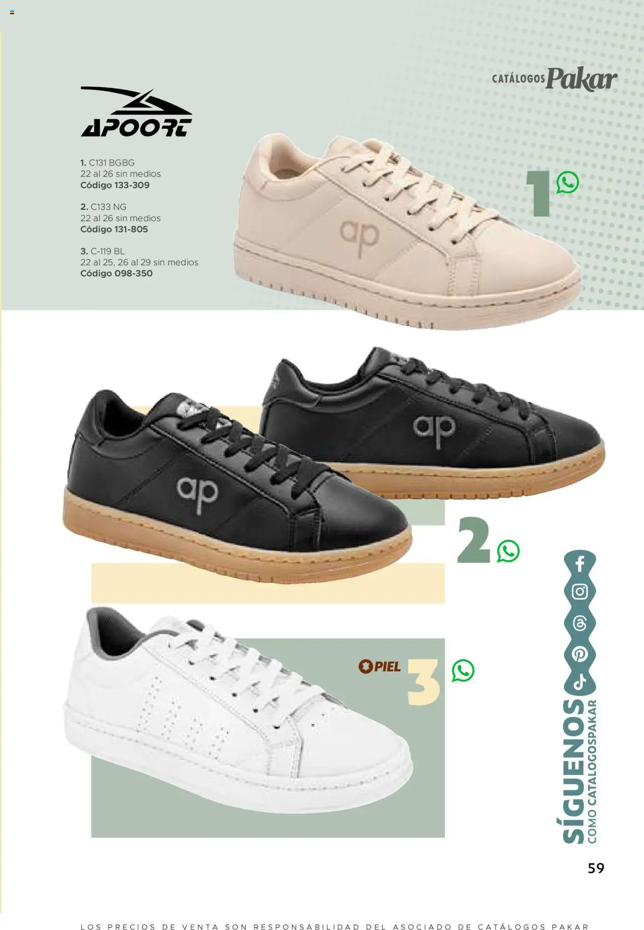 Nuevas ofertas de SC Pakar válidas en toda la República Mexicana desde el 24.07.2025. ¡Encuentra las mejores ofertas en SC Pakar - Catálogo Junior otoño / invierno! | Página: 59