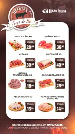 São Roque Supermercados - Ofertas da semana - Pré-Visualização do folheto da loja São Roque Supermercados, válido de 10.02.2026