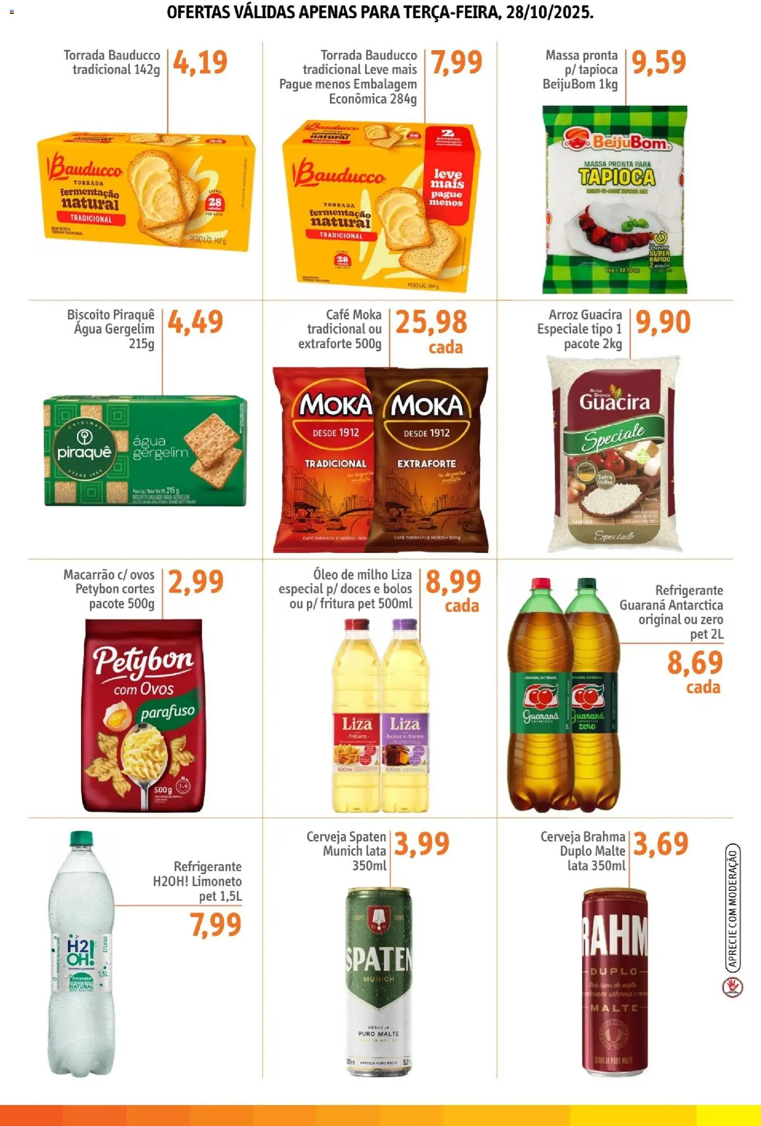 Sonda Folheto - válido de 28.10.2025 | Página: 3 | Produtos: Biscoito, Guaraná, Café, Doces