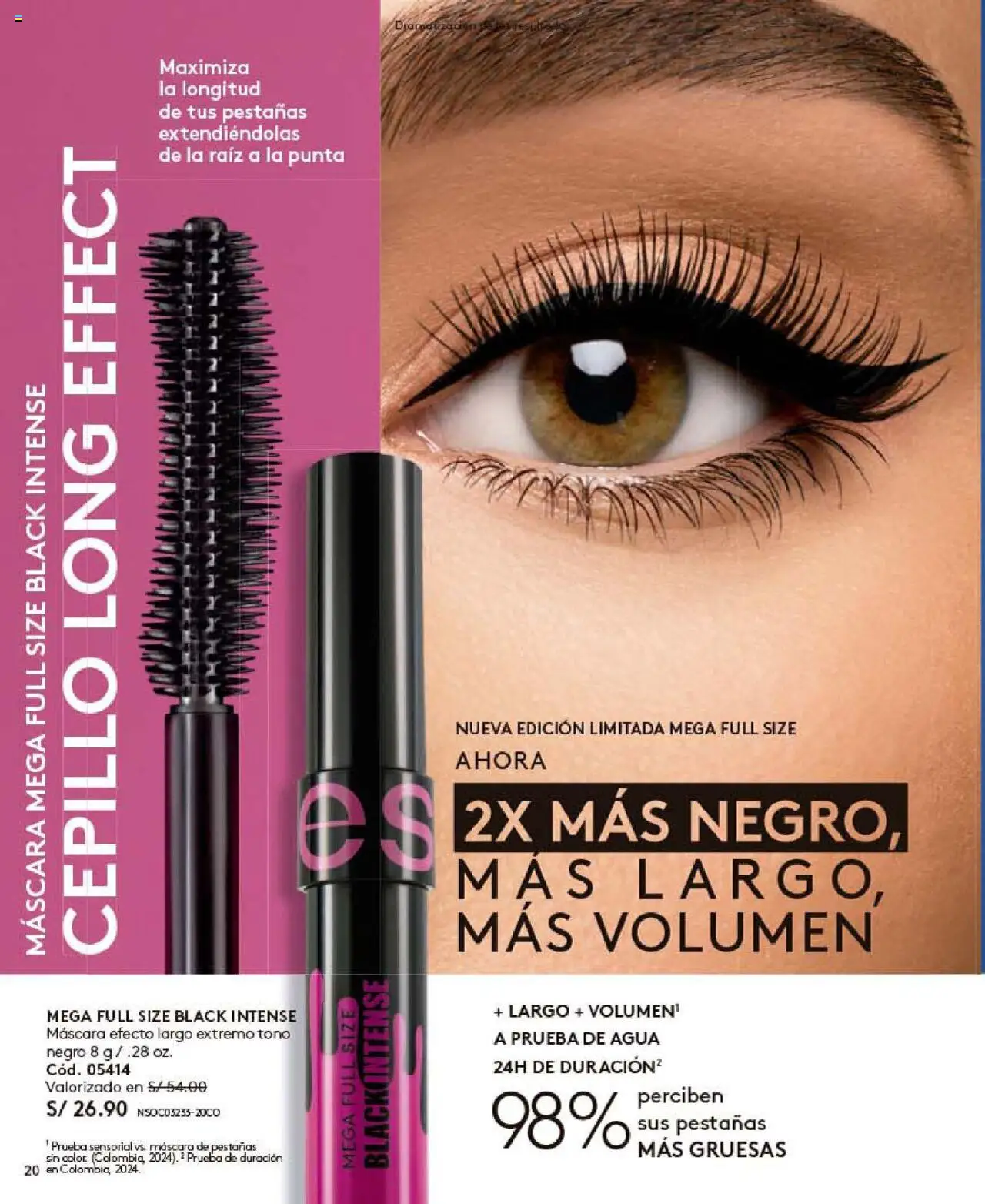 Catálogo Ésika válido desde 25.08.2025 | Página: 20 | Productos: Máscara