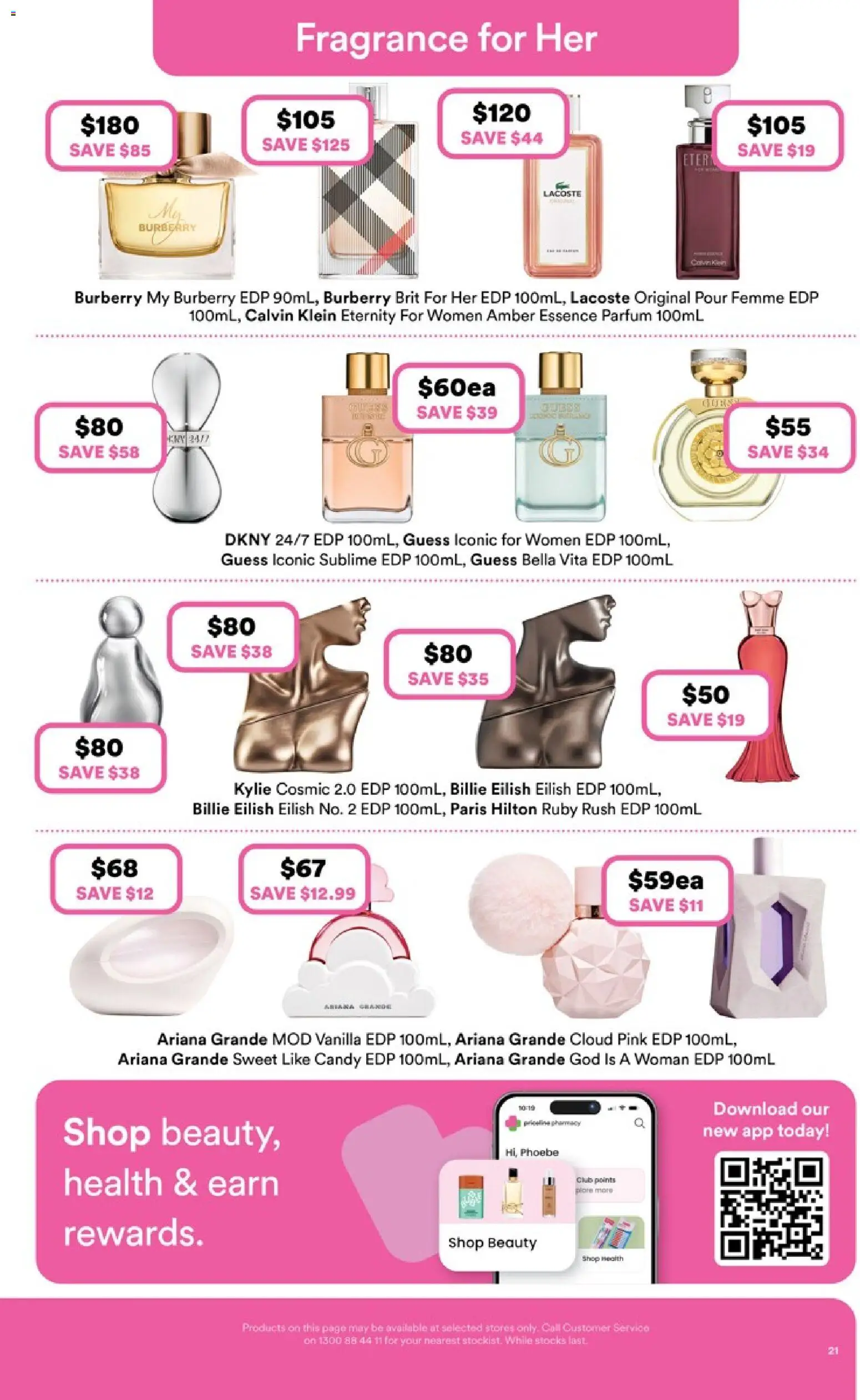 Priceline Pharmacy catalogue - valid from 09.04.2026 | Page: 21 | Products: Fragrance