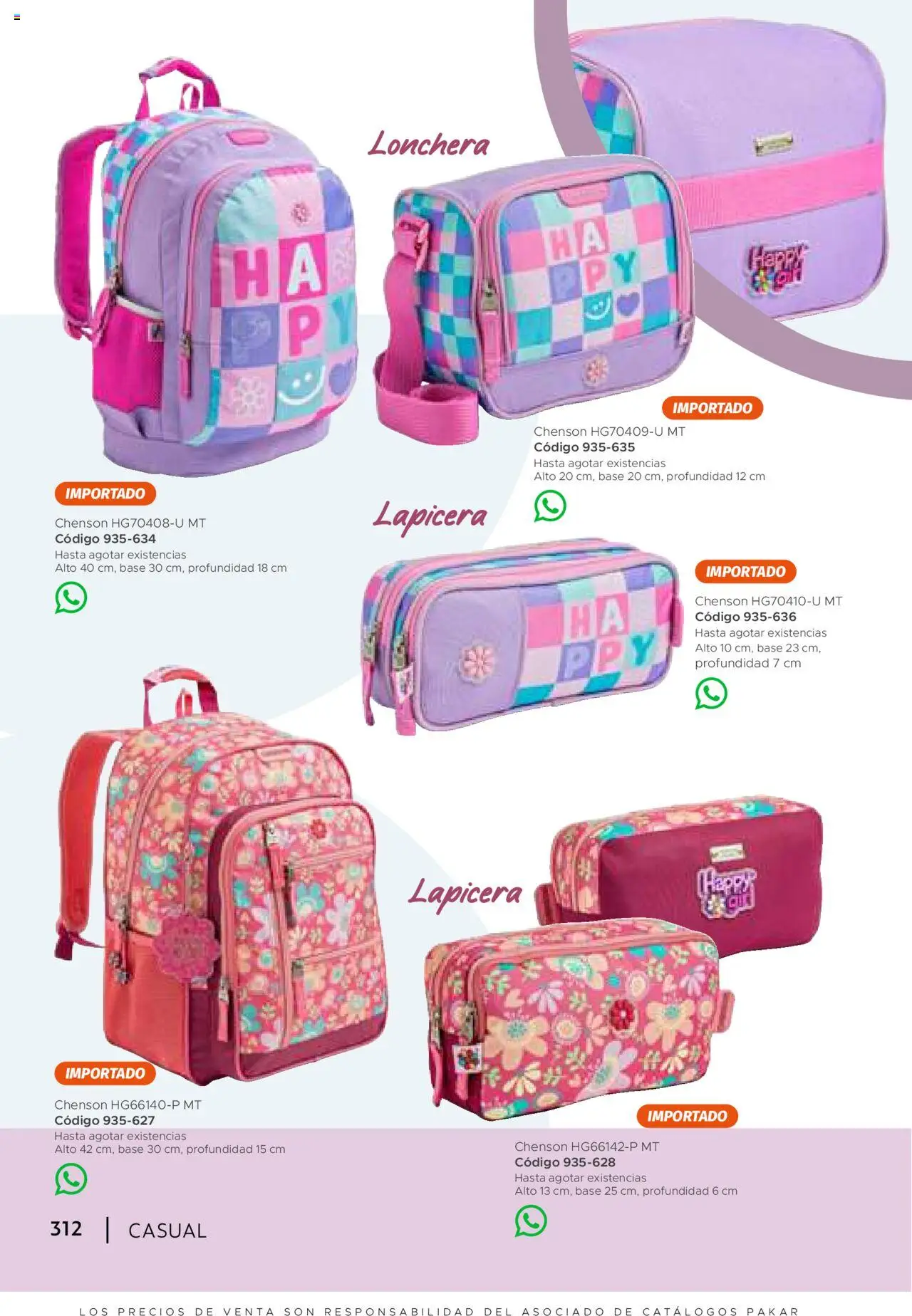 Nuevas ofertas de SC Pakar válidas en toda la República Mexicana desde el 24.07.2025. ¡Encuentra las mejores ofertas en SC Pakar - Catálogo Casual otoño / invierno! | Página: 312