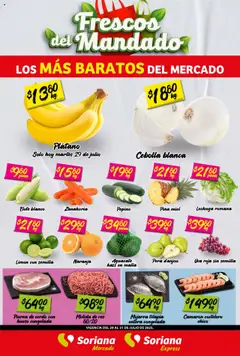 Vista previa de Soriana - Frescos del Mandado Mercado: Tamaulipas, nuevo folleto de la tienda, válido en México a partir del 29.07.2025