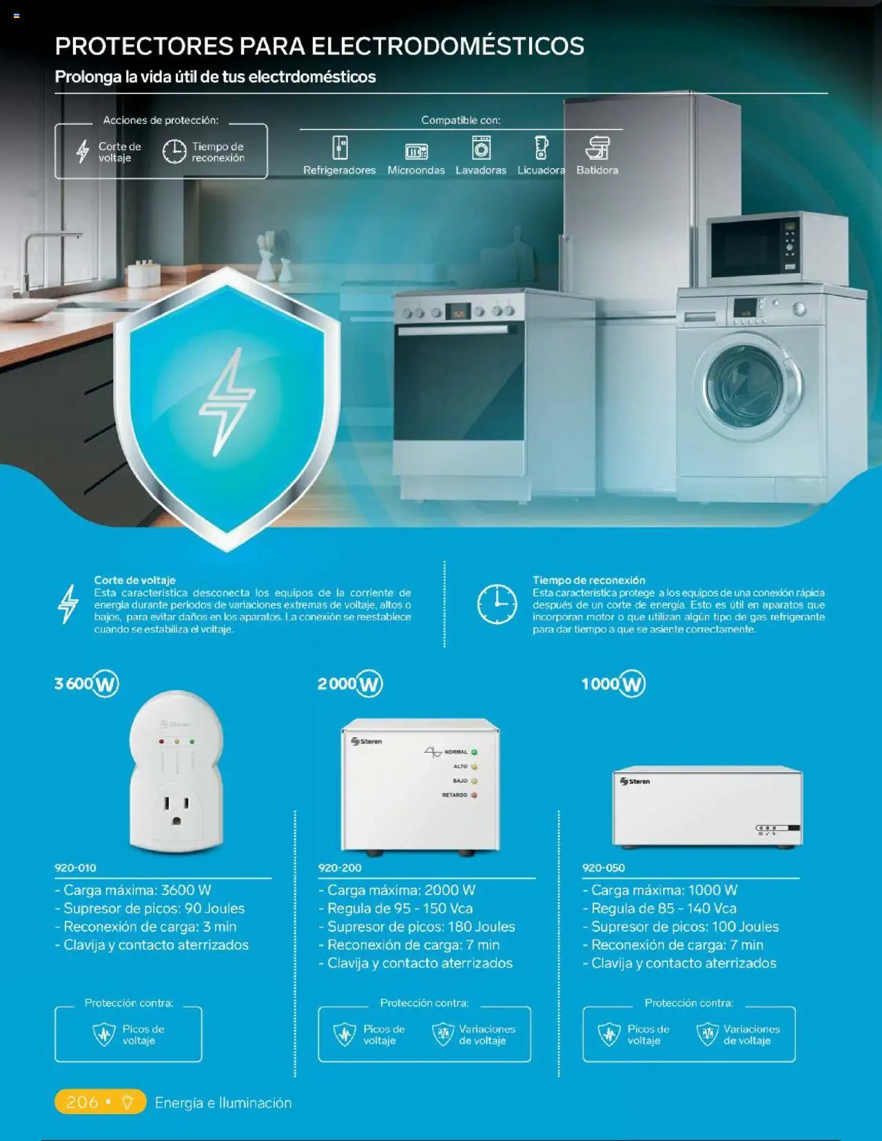 Nuevas ofertas de Steren válidas en toda la República Mexicana desde el 01.01.2025. ¡Encuentra las mejores ofertas en Steren catálogo! | Página: 224 | Productos: Licuadora, Microondas, Batidora