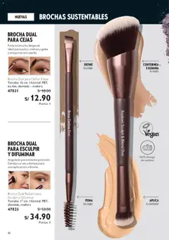 Catálogo Oriflame válido desde 13.09.2025 | Página: 40 | Productos: Brocha, Corrector