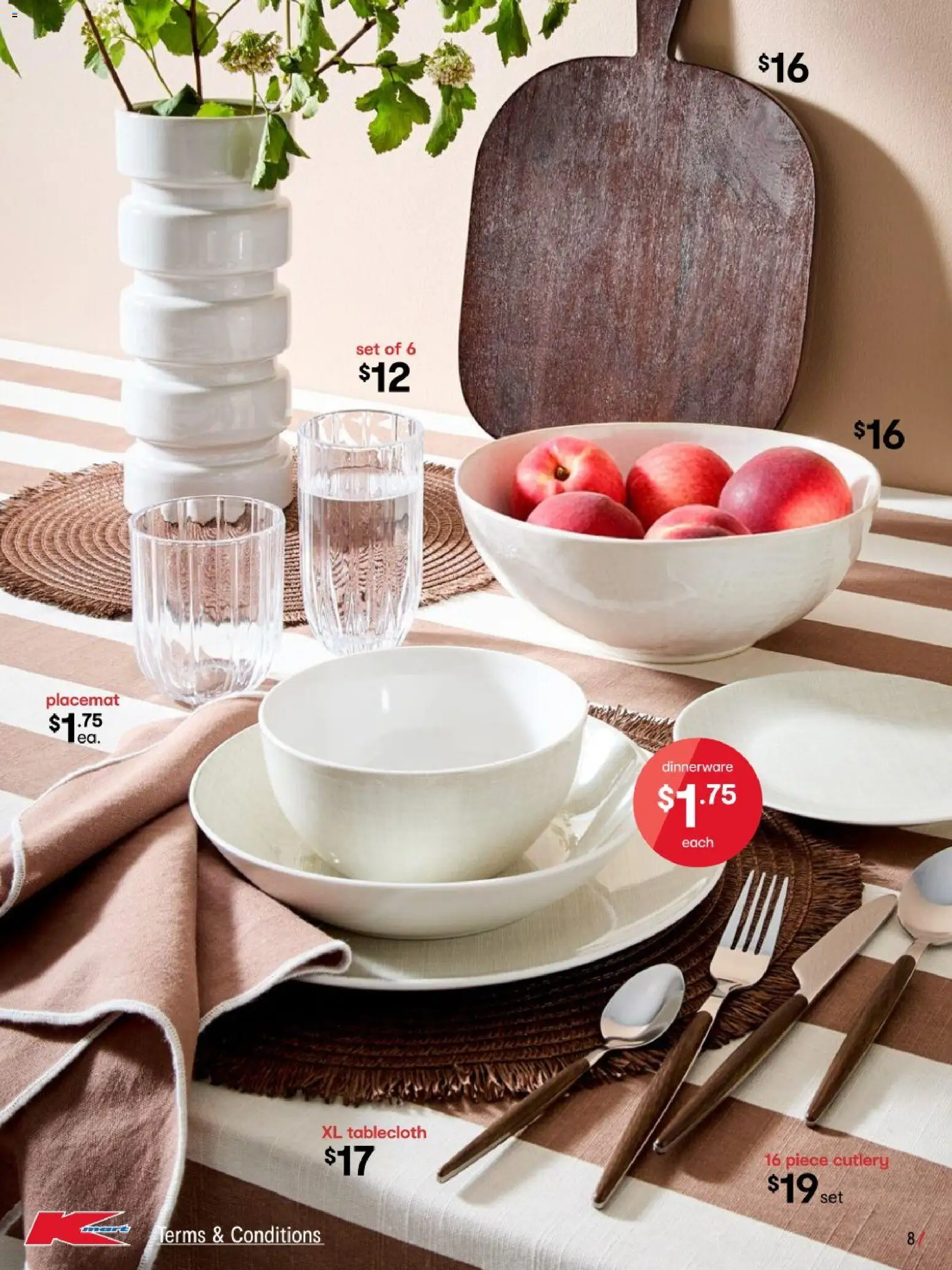 Kmart catalogue - valid from 29.01.2026 | Page: 8 | Products: Cutlery