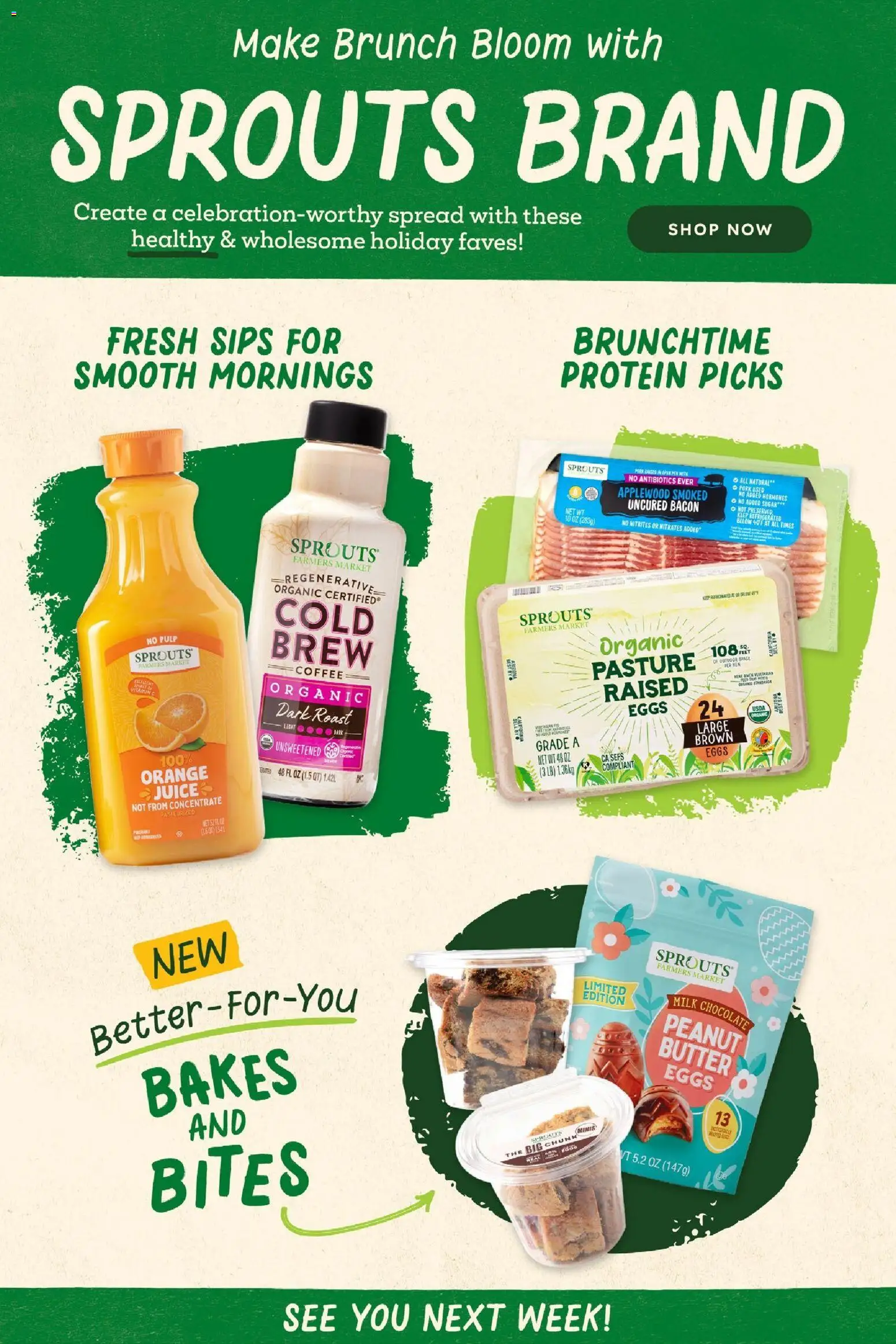 Sprouts Weekly Ad - valid from 25.03.2026 | Page: 11 | Products: Eggs, Coffee, Chocolate, Sugar
