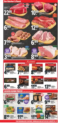 Preview of Metro weekly flyer - Alma from shop Metro valid from 09.04.2026 | Page: 7 | Products: Beef, Oil, Chicken, Pork