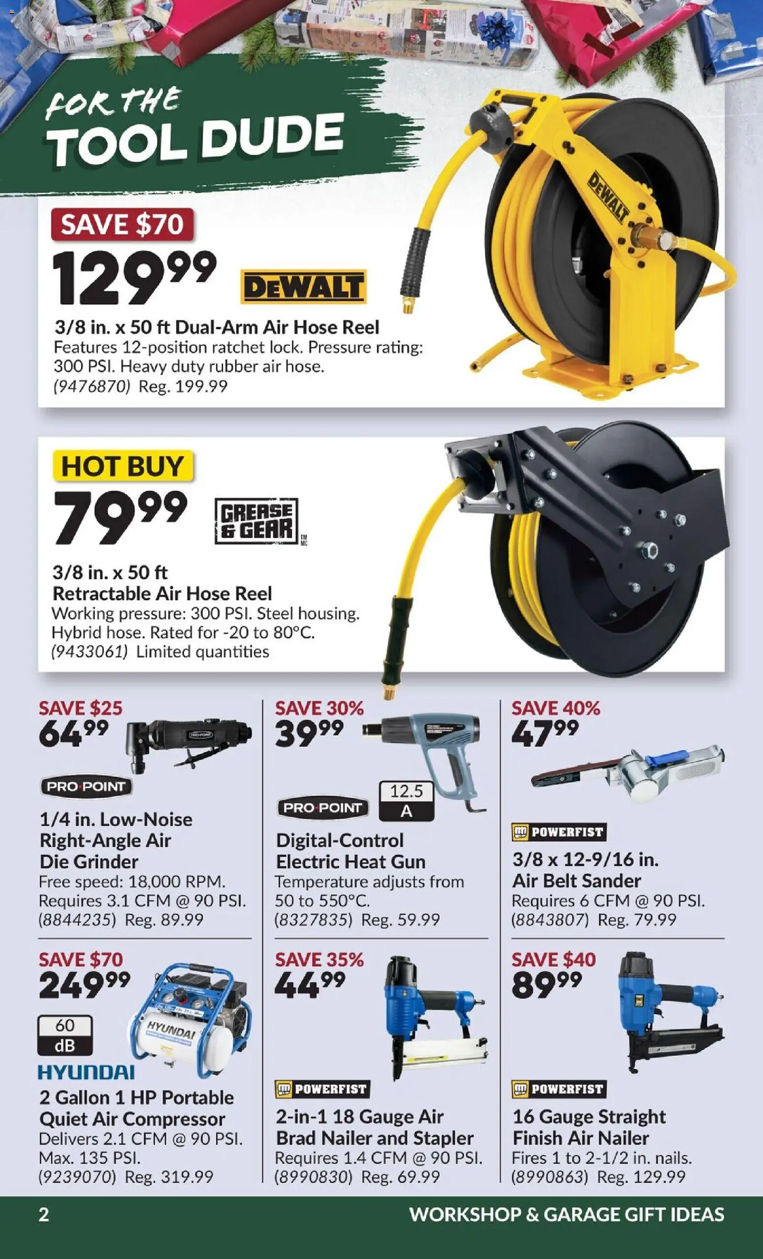 Princess Auto flyer valid from 16.12.2025 | Page: 7 | Products: Belt, Grinder