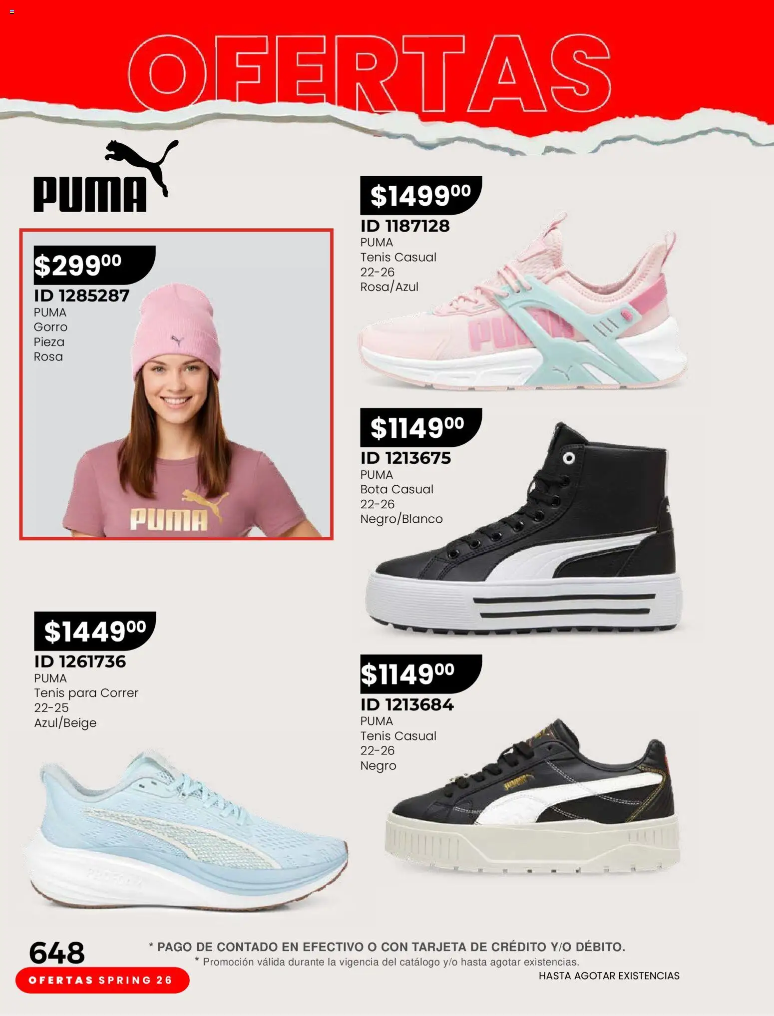 Nuevas ofertas de Price Shoes válidas en toda la República Mexicana desde el 04.03.2026. ¡Encuentra las mejores ofertas en Price Shoes catálogo Ofertas! | Página: 24 | Productos: Tenis