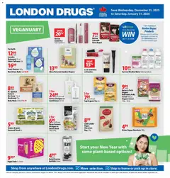 Preview of London Drugs - Veganuary Flyer from shop London Drugs valid from 31.12.2025
